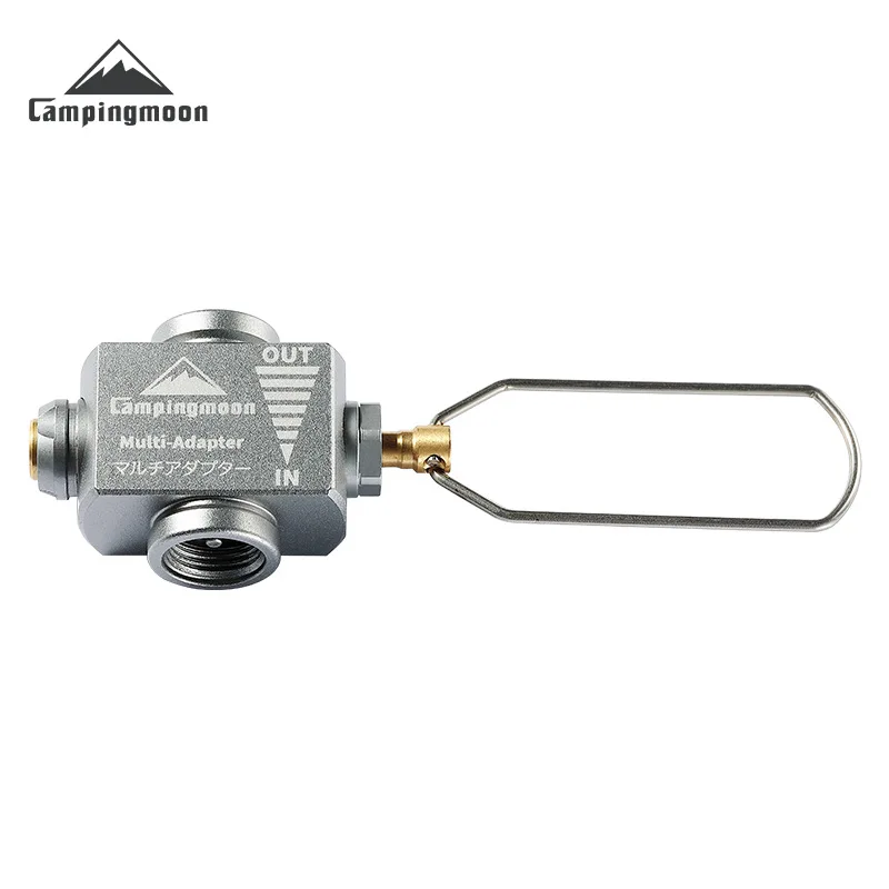 CAMPINGMOON Z15 Outdoor Camping Gas Tank Multi Adapter Pressure Relief Valve Refilling Gas Tank Charging Adapter