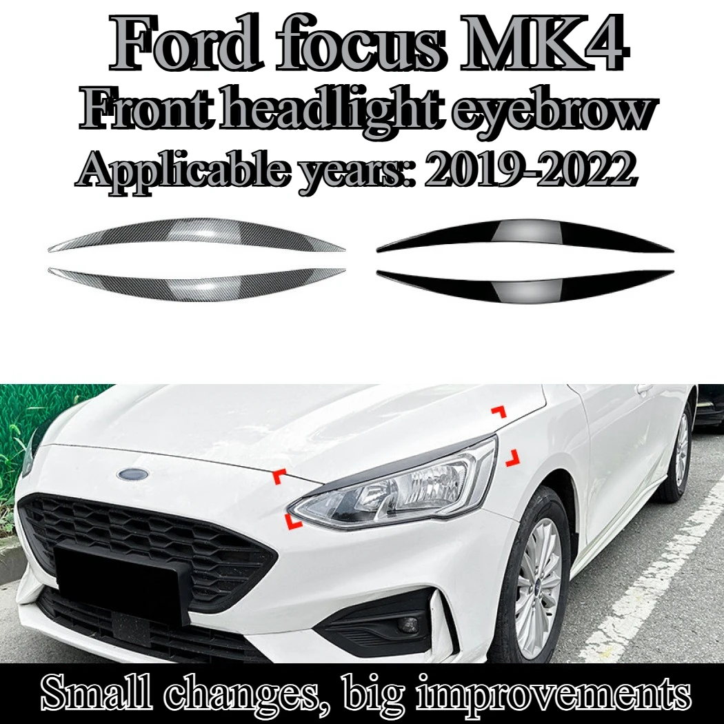 

For Ford Focus MK4 2019-22 lights eyebrow headlights car stickers car exterior modification