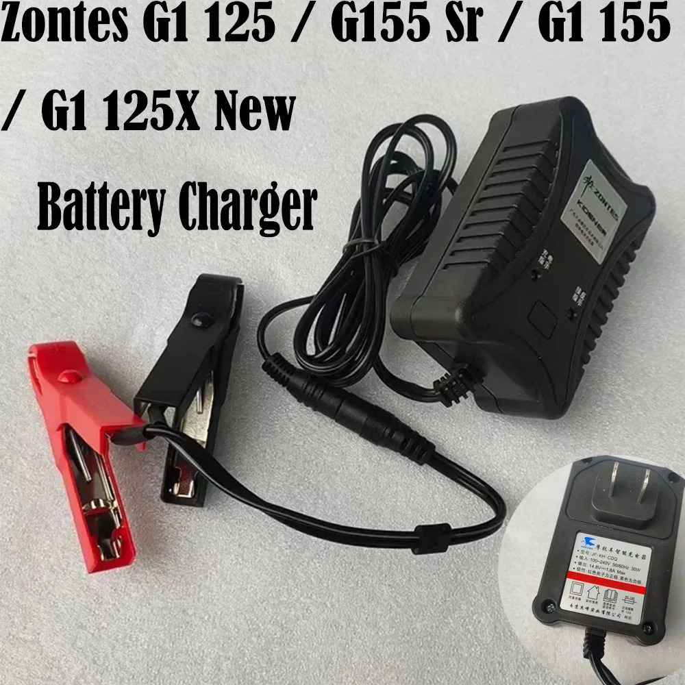 NewFor Zontes G1 New Gel Battery Charger Fit Zontes G1 125 / G155 Sr / G1 155 / G1 125X