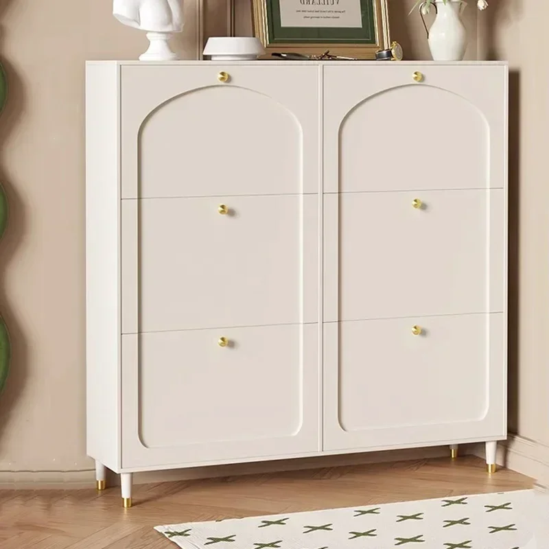 Modern European Shoe Cabinet Dust Proof Indoor Living Room Shoe Rack Storage Organizer Gabinetes De Sapatos Hallway Furniture