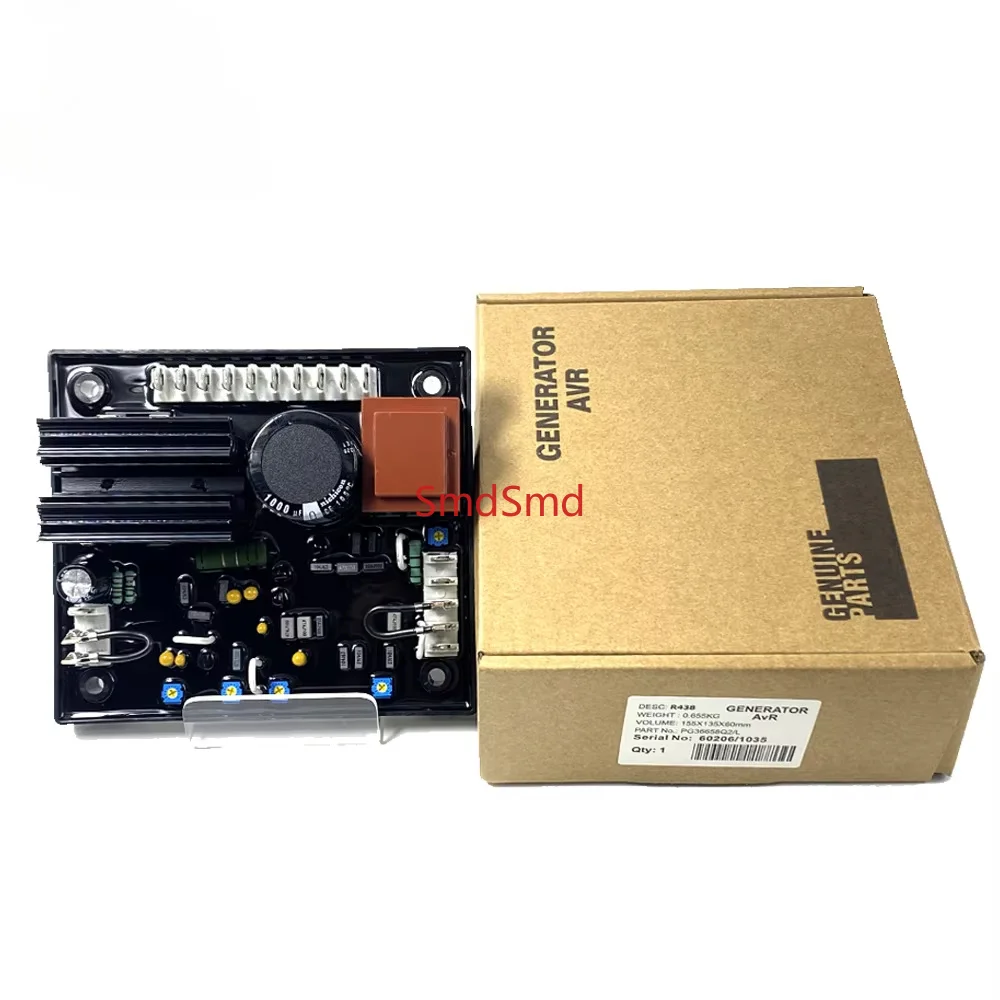 R438 Brushless Type Generator Automatic Voltage Regulator Diesel Genset Stabilizer