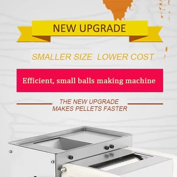 Máquina automática multifuncional para hacer bolas de perlas de tapioca para tienda de té con leche