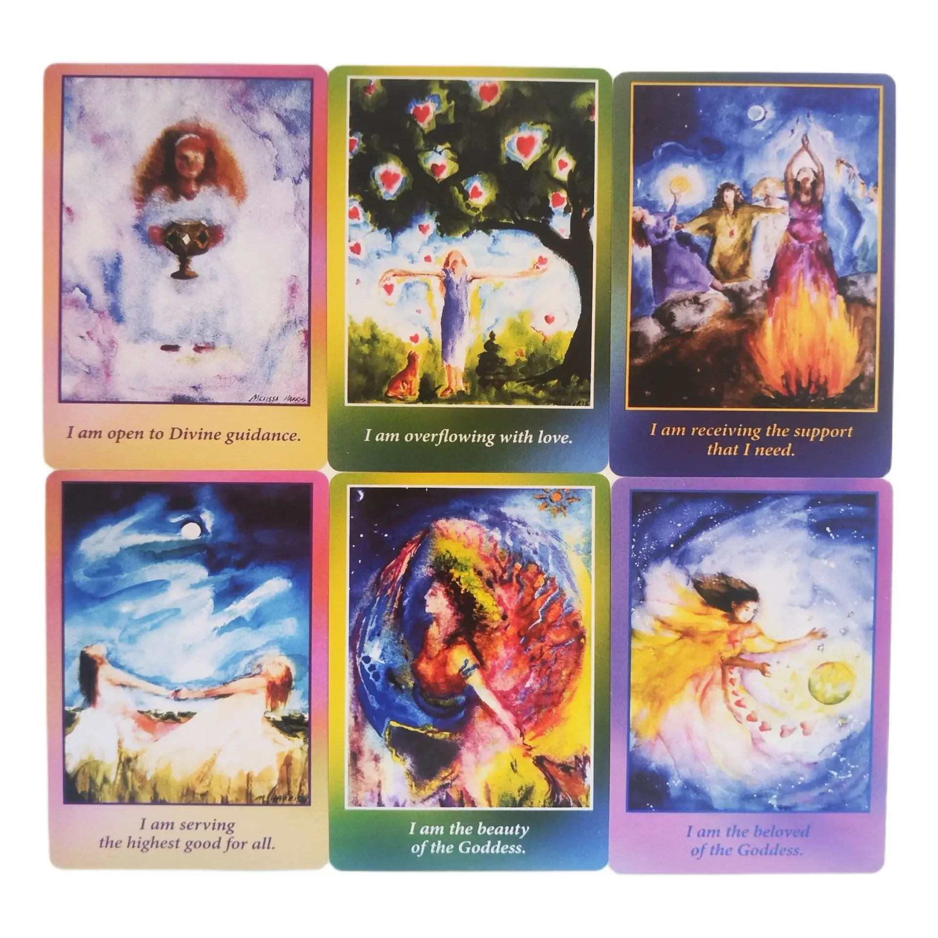 Goddess on the Go Oracle cards English Version 33 Tarot deck