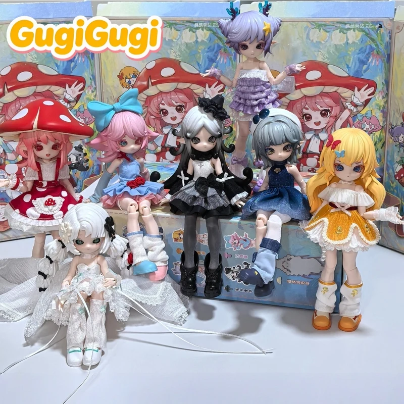 

Original Mogu Jun Bjd Blind Box 12 Jointed Articulated Doll Trendy Toy Desktop Collection Ornament For Adult Female Collectors