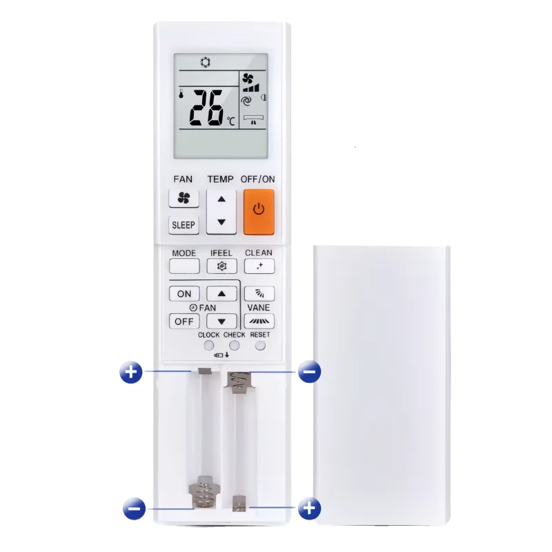 

Backlit ZH21AS 302F Universal Remote Control Replacement for Mitsubishi Electric MSZ-RY12VA Series Air Conditioner