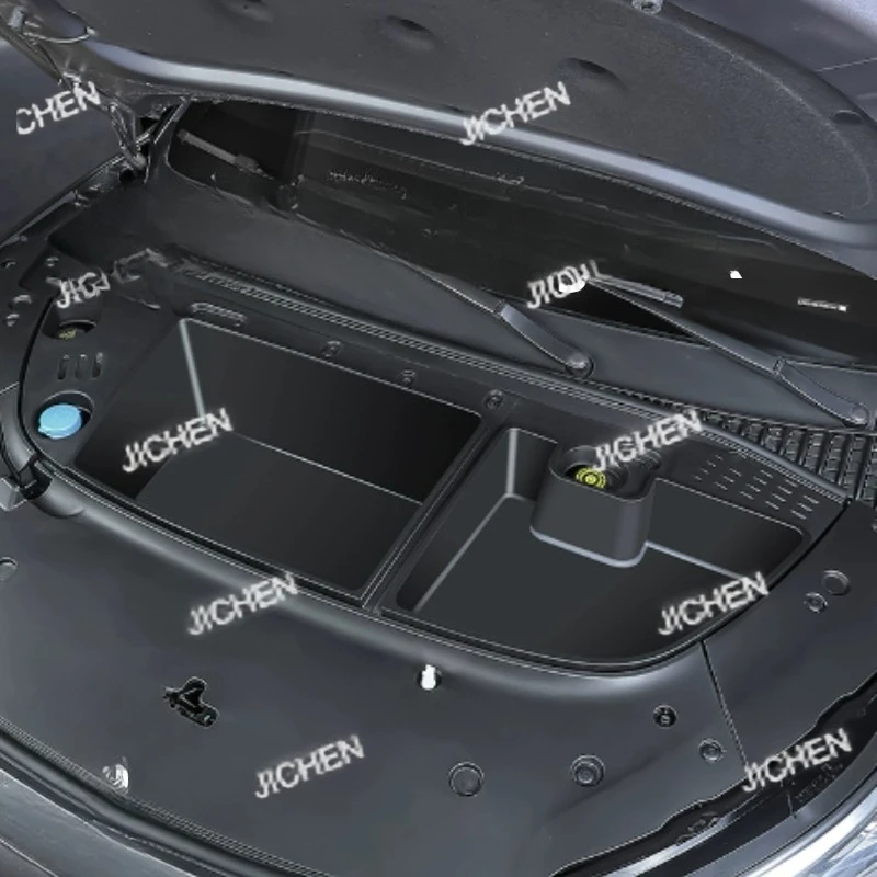 

2022-2024 Стайлинг автомобиля, ящик для хранения переднего багажника, ящик для хранения передней кабины, аксессуары для защиты капота двигателя