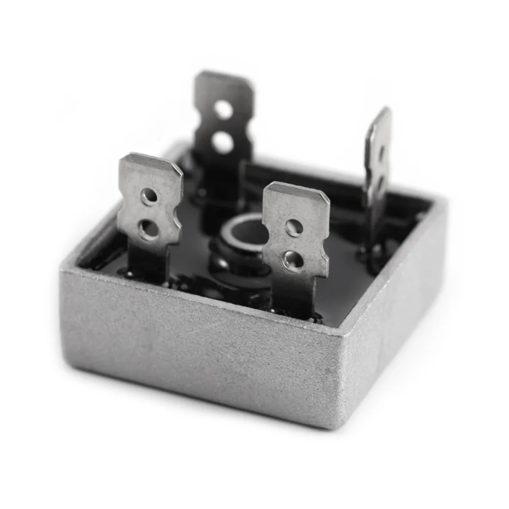 

10 шт. KBPC5010 Мостовой диодный выпрямитель высокой мощности в металлическом корпусе, 50А 1000В, электронные компоненты