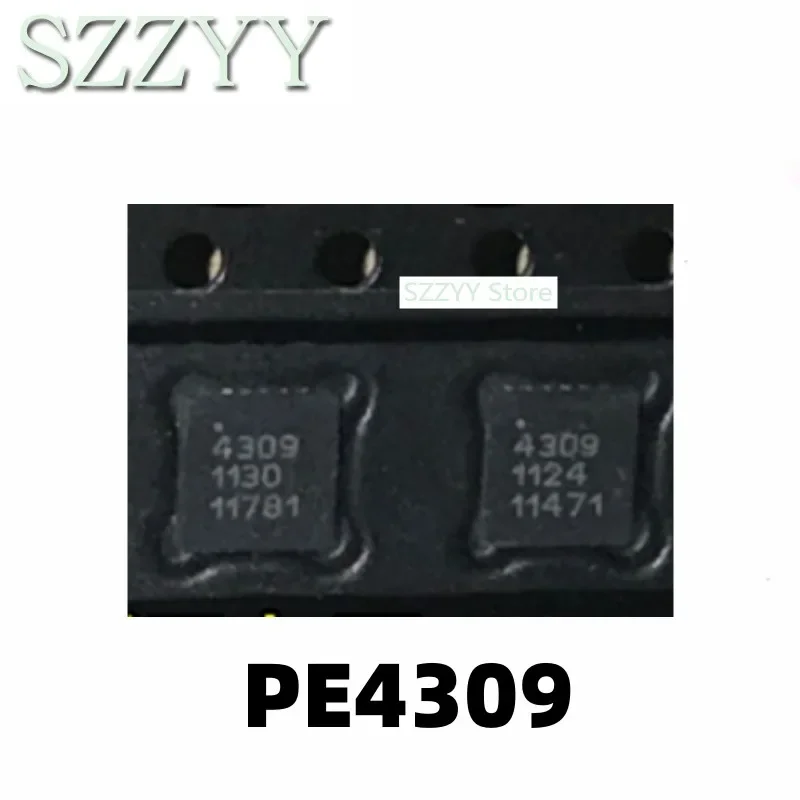 

5 шт. PE4309 с трафаретной печатью, в упаковке, микроволновый радиочастотный чип усилителя мощности QFN 4309
