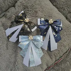 handemade Pendant bow，Ita bags Accessories，K-pop aespa Lightstick bowknot，anime backpacks diy