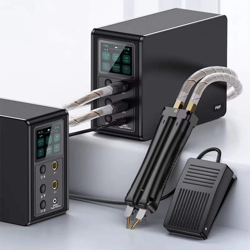 P60F-29.2KW Spot Welder Handheld Compact Household 18650 Lithium Battery Nickel Plate Welding 15A Fast Charging