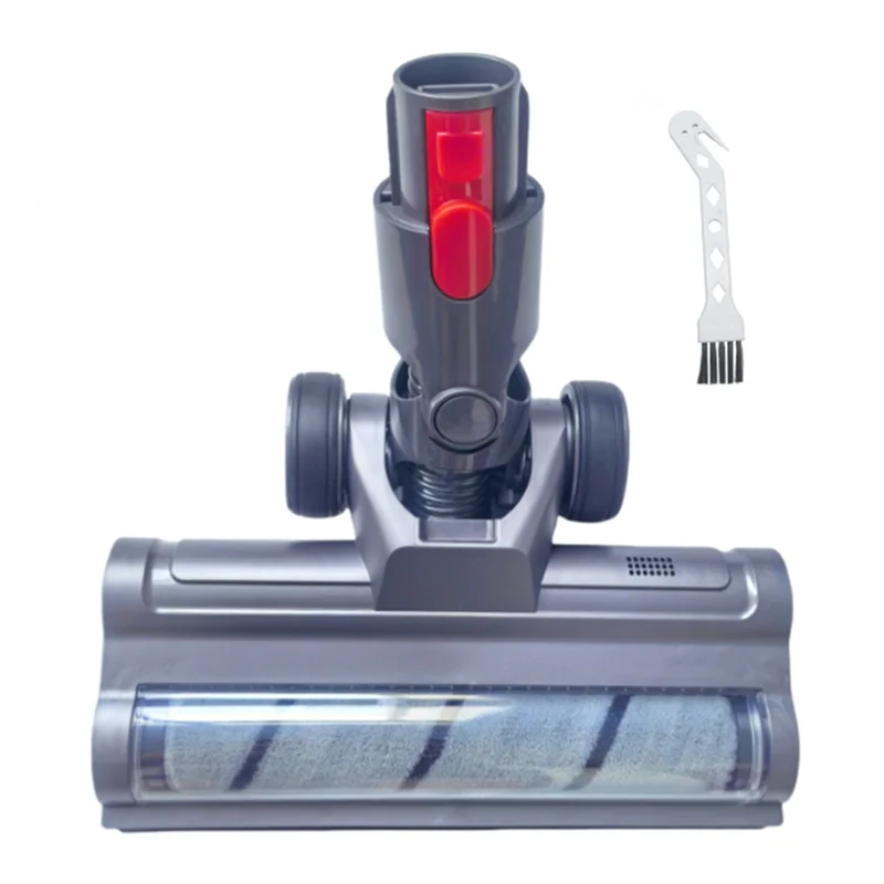 A23F-For Dyson V15 V11 V10 V8 V7 Vacuums Attachment  Soft Roller Brush Head With Dust Detection Light For Hardwood Cleaner