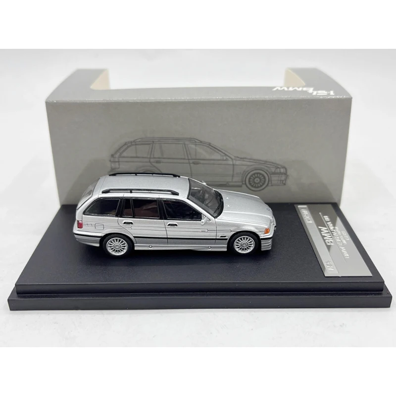 MORTAL Diecast 1:64 Scale BMW E36 Alpina B8 Zmodyfikowany model samochodu ze stopu 3. generacji Kolektor dla dorosłych Pamiątkowy pokaz Prezent świąteczny