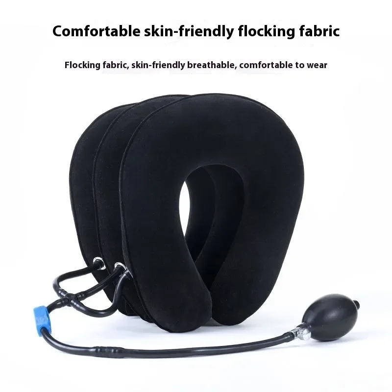 Inflatable Cervical Retractor Spondylosis Correction Stretching Neck Pain Cervical Protection Physiotherapy Instrument Artifact