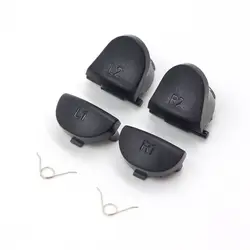 Replacement L1 R1 L2 R2 Trigger Buttons Kit With 2Pcs Spring For Sony PS4 Controller Accessories Gamepad Button Repair Parts