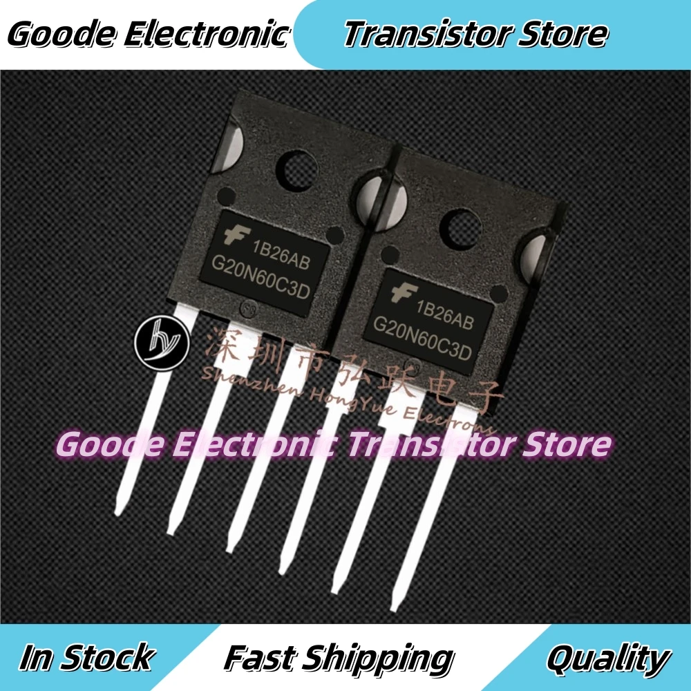 

10PCS HGTG20N60C3D G20N60C3D TO-247 45A 600V In Stock Quality In Stock