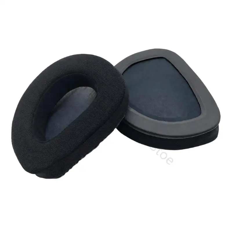 96BA Schwarze Over-Ear-Cup-Paar für Prism Earpad-Kopfhörer-Ohrpolster Home Gaming Comfort Use – Detail 9