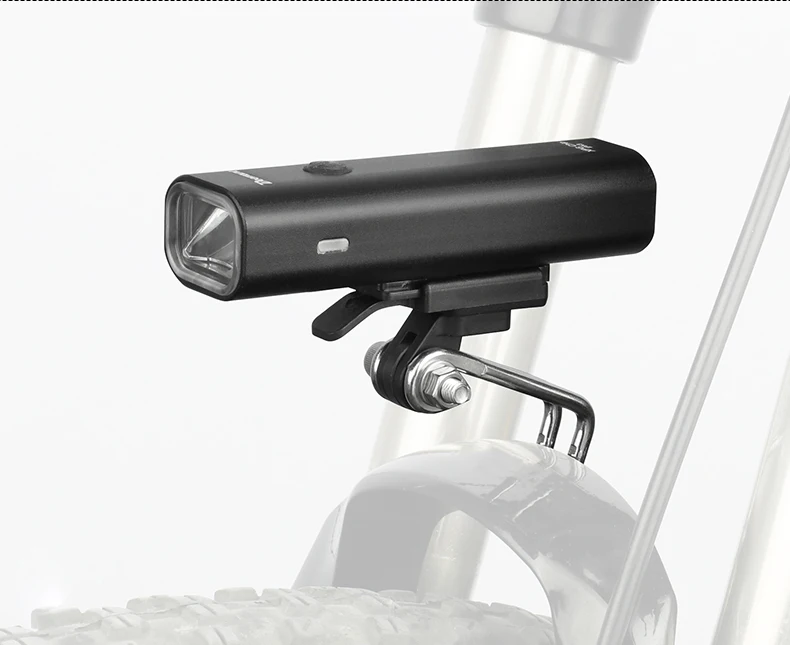 Deemout Fahrrad-LED-Lampenfassung, vordere Lichthalterung am Lenker/Vorbau/Gabel/Helm mit GoPro-Schnittstelle, passend für Rockbros/Blackbird – Detail 7