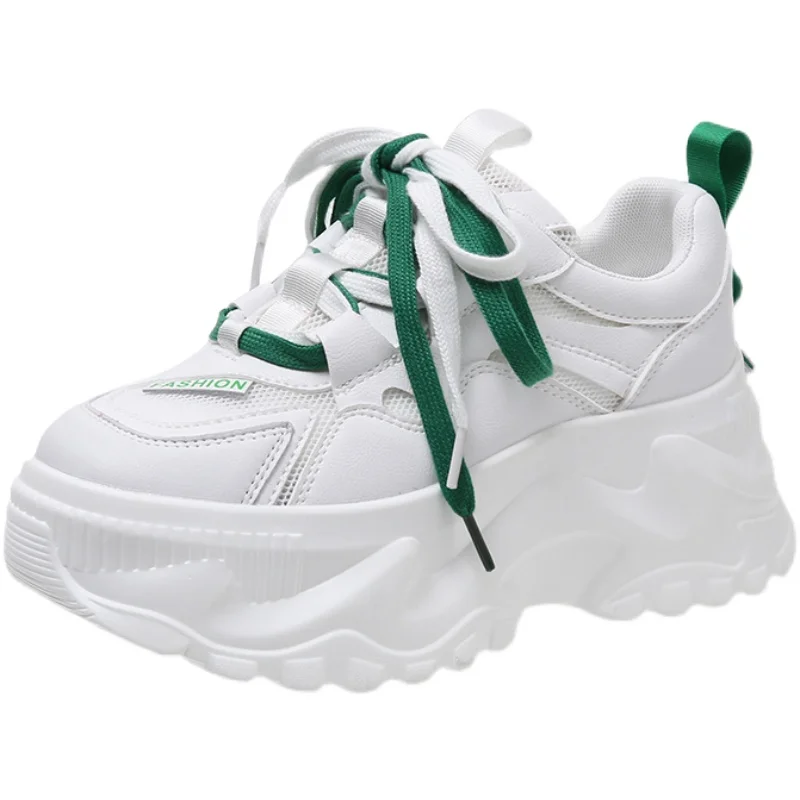 

Women's Mesh Sneakers 2022 Summer New Ladies Platform Running Shoes Breathable Lightweight Tennis Female Vulcanized Sports Shoes
