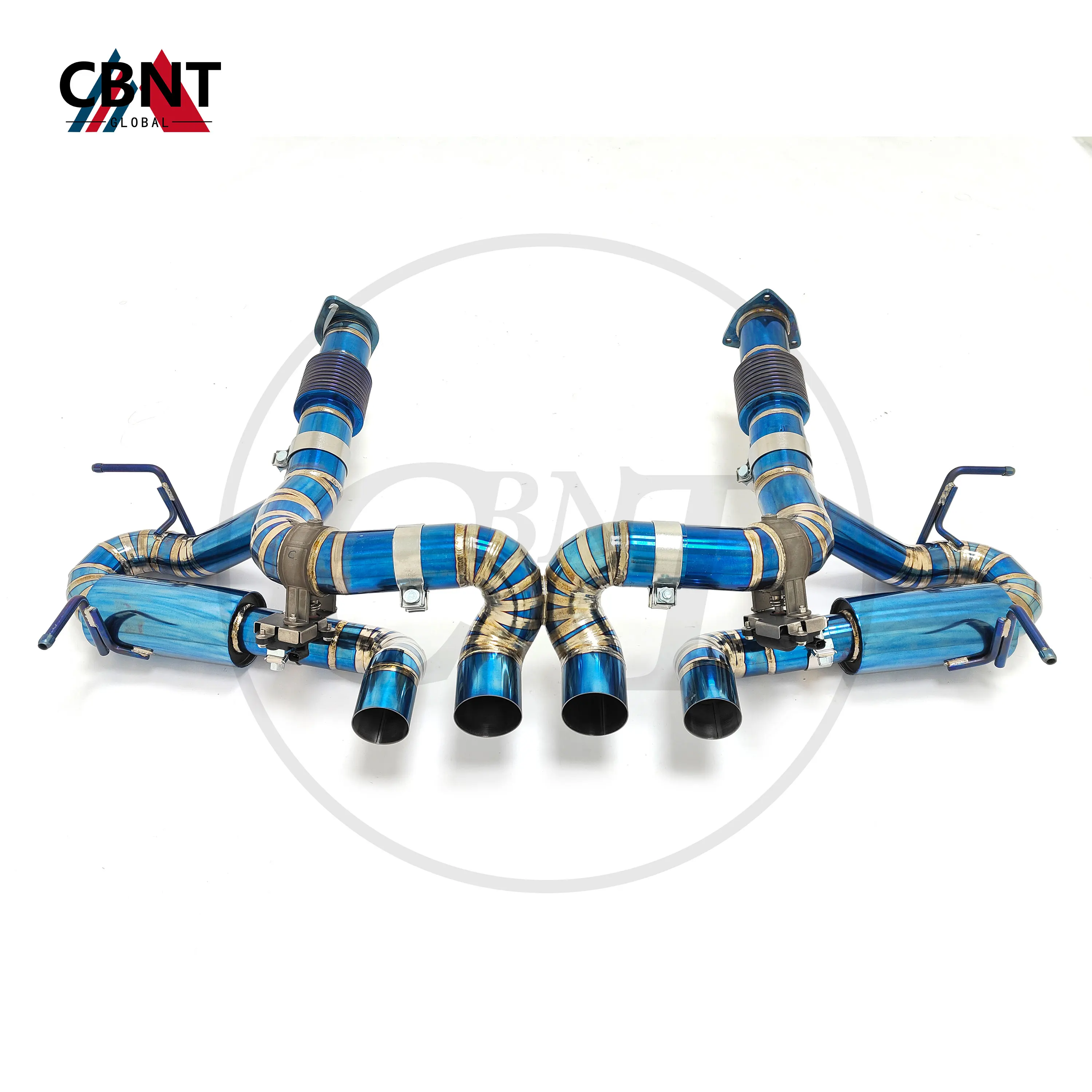 

CBNT Exhaust Catback High Performance Valvetronic Titanium Exhaust Axleback for Chevrolet Corvette C8 Z06 2019-2023 Exhaust Pipe