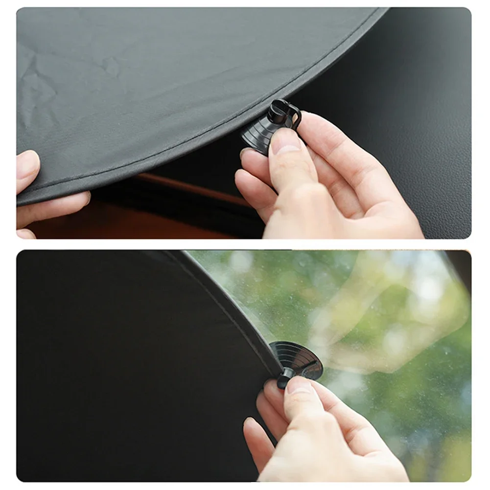 100x50cm Car Sun Shade Car Sun Shade Full Protection Steel Wire Sun Shade Sun Shade Easy Installation New Practical