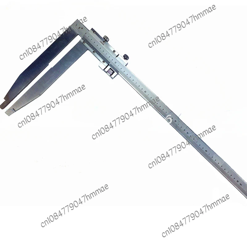 Long Claw Vernier Caliper 500mm * 0.02 Claw Length 250mm with Fine Tuning Vernier Caliper