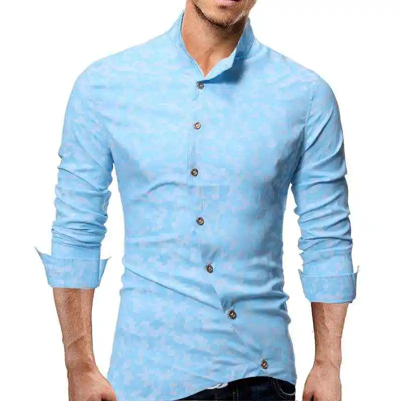 

New Men's Casual Oblique Ket Long Sve Camouflage irt Youth Trend Sun Protection Treaent Cotton Thiened Autumn Wear