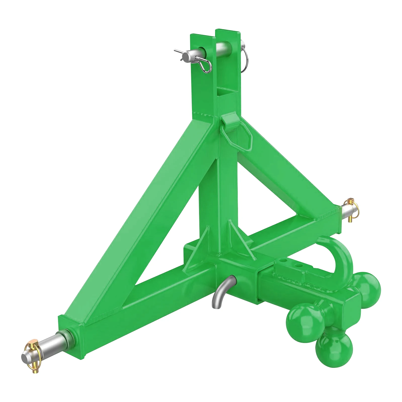 Assembly 10000lbs Green Heavy Duty Trailer Hitch Portable Stable Trailer Hitch Receiver for Trailers Agricultural Tools
