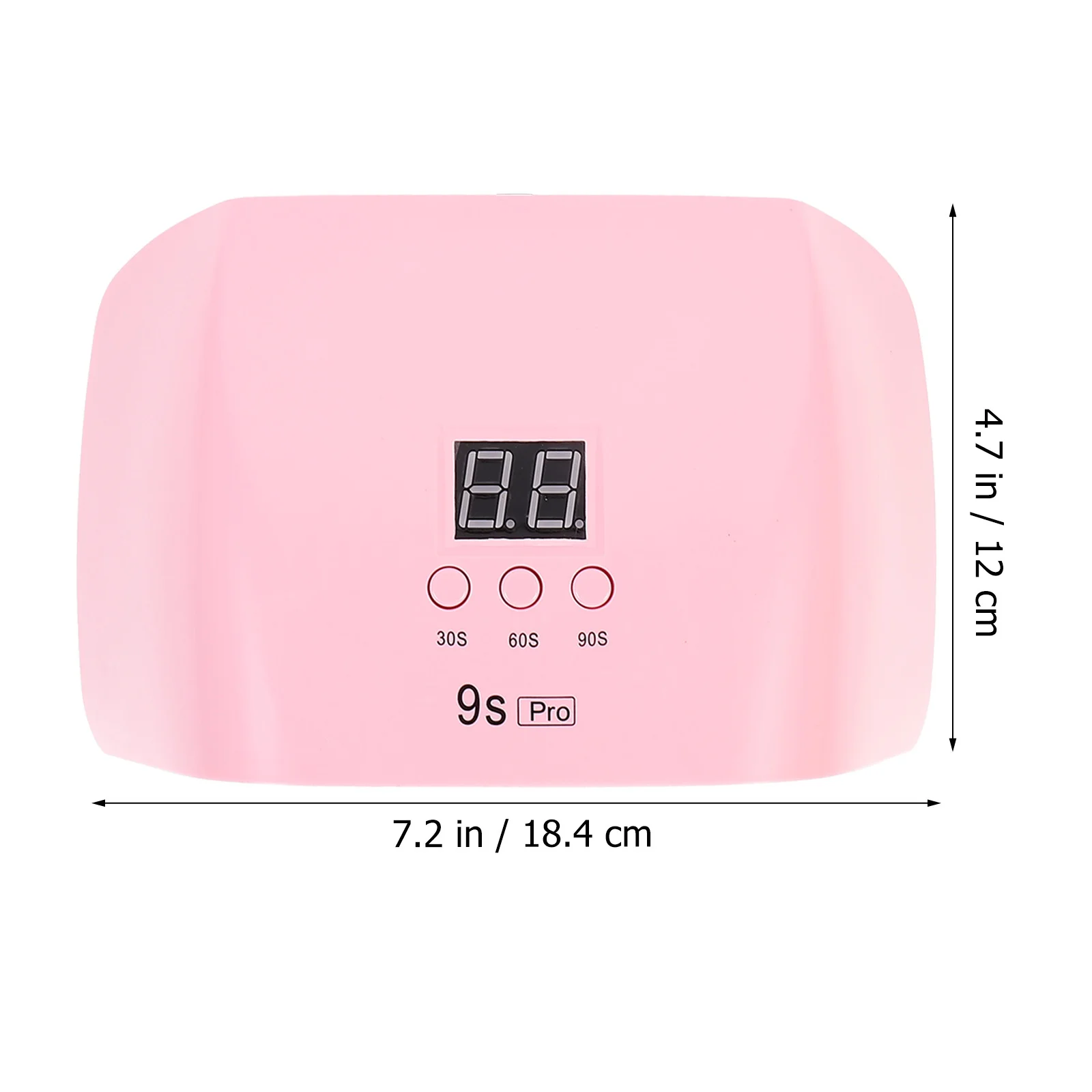 LED-nageldrooglamp manicurelamp gel nageldroger 3-timers eenvoudig te gebruiken daglicht niet-ultraviolette manicurelamp