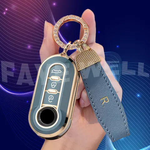 10 best sales cover key fiat 500 - №8