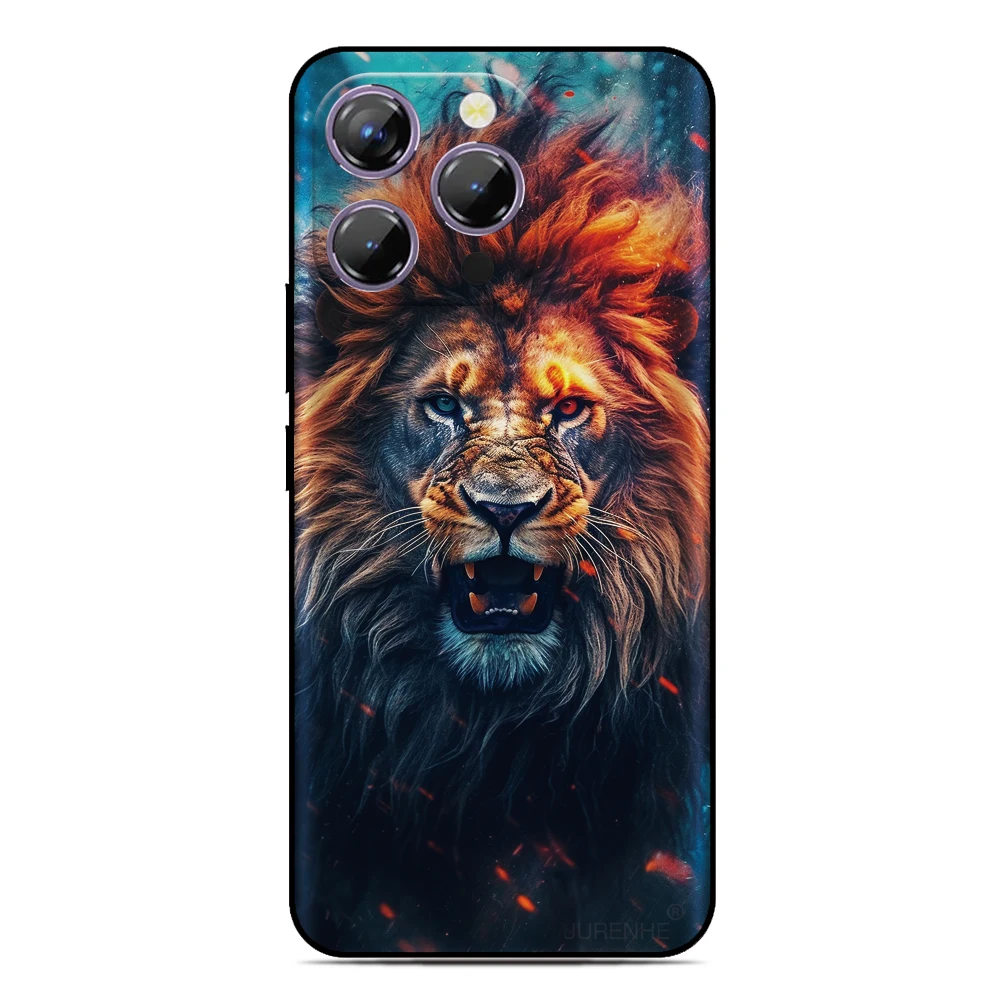 Lion Roar Phone Case For OPPO A5x 4G A79 5G A80 A3X A5 A3 Pro A8 A9 A53 2020 A40 A2X A16 A16s A15 A17 A17K A18 A38 Cover