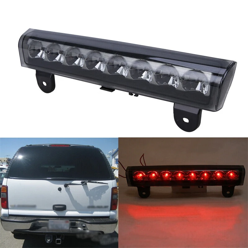 For 2000-2006 Chevy Tahoe Suburban 1500 2500 GMC Yukon XL 1500 2500 LED Third Brake Cargo Light 15170955 02HLA4510ASM