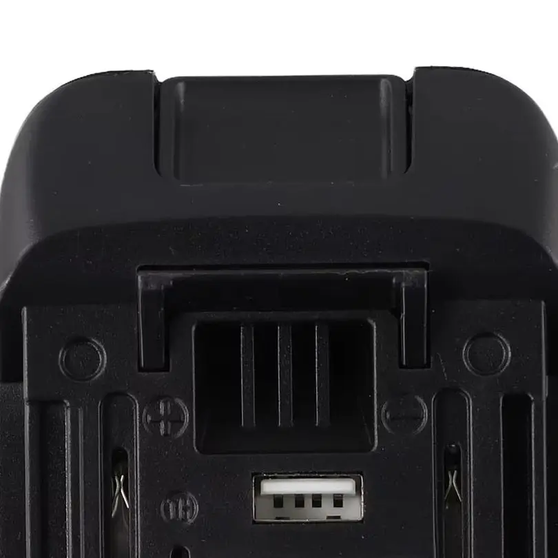 Адаптер-конвертер для аккумуляторов DM18M с USB-портом для зарядки электроинструментов 18В/20В (из DCB200 в BL1830)