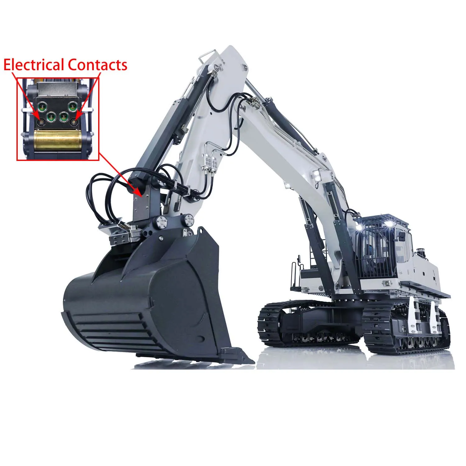 In Stock K970 100S Pro KABOLITE 1/14 Hydraulic RC Excavator PL18EVLite Construction Truck RC Heavy Machine Outdoor Toys Gifts