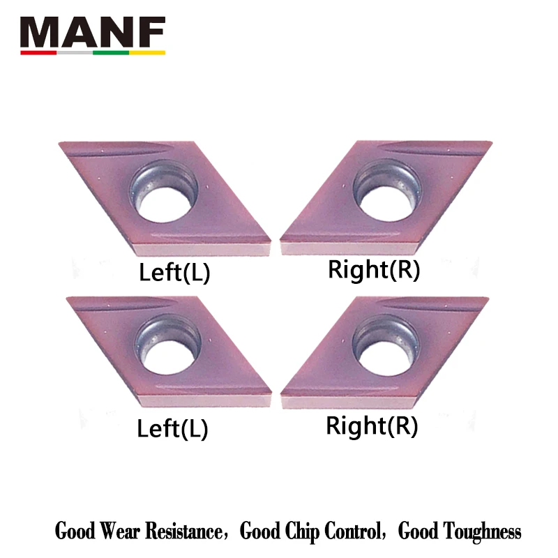 

MANF DCGT0702 Carbide Inserts cutting lathe cutter CNC Blade sdncn Internal Turning Insetrs Cutters plates Steel Bar Best Tool