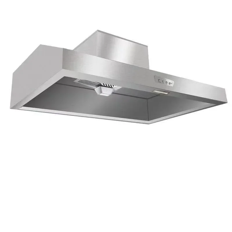 Commercial Hotel Rural Soil Stove Household Stainless Steel Range Hood Large Suction Kitchen Catering Special