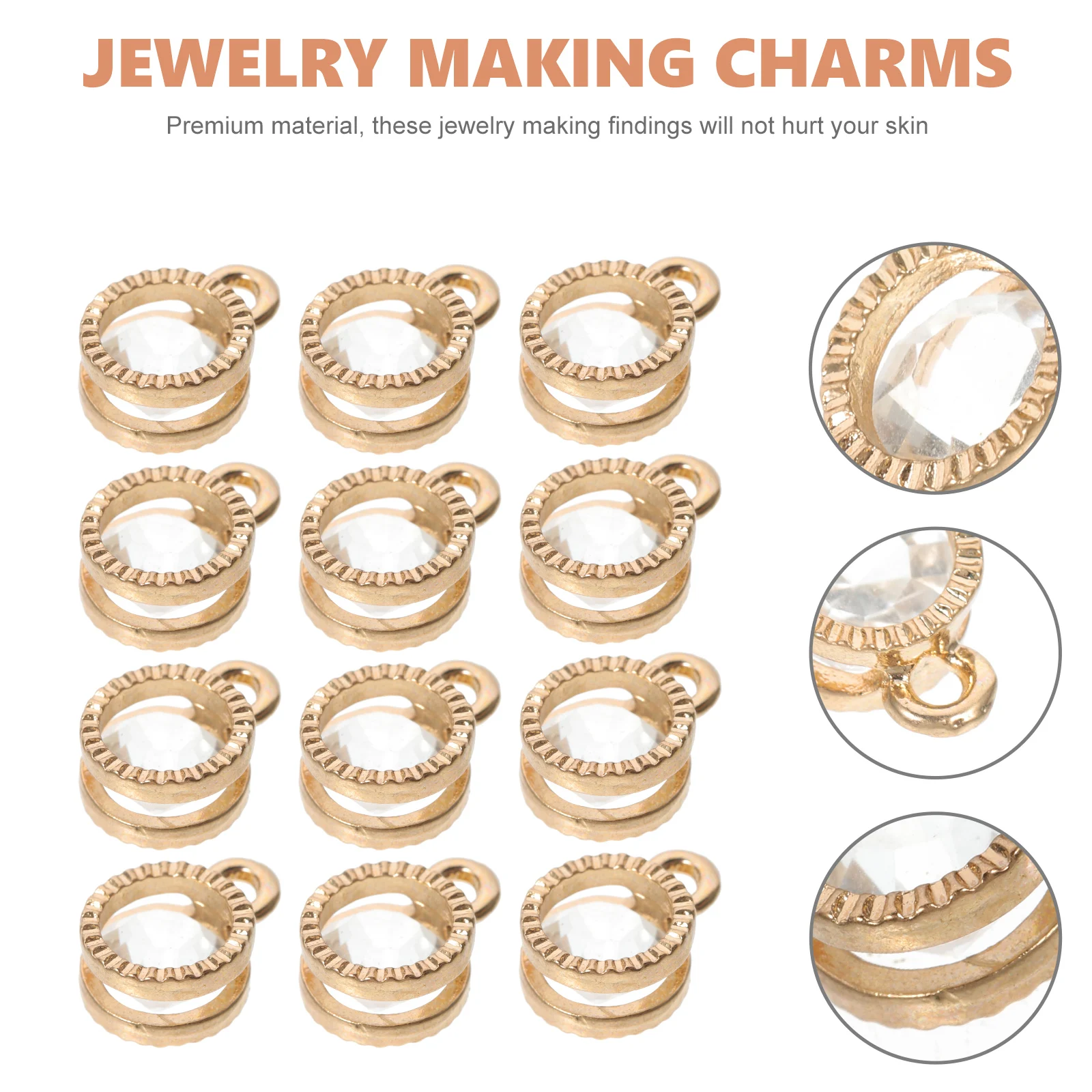 

Metal Zircon Necklace Bracelet Pendant Charm for Jewelry Making Charms Bulk Bracelets Necklaces