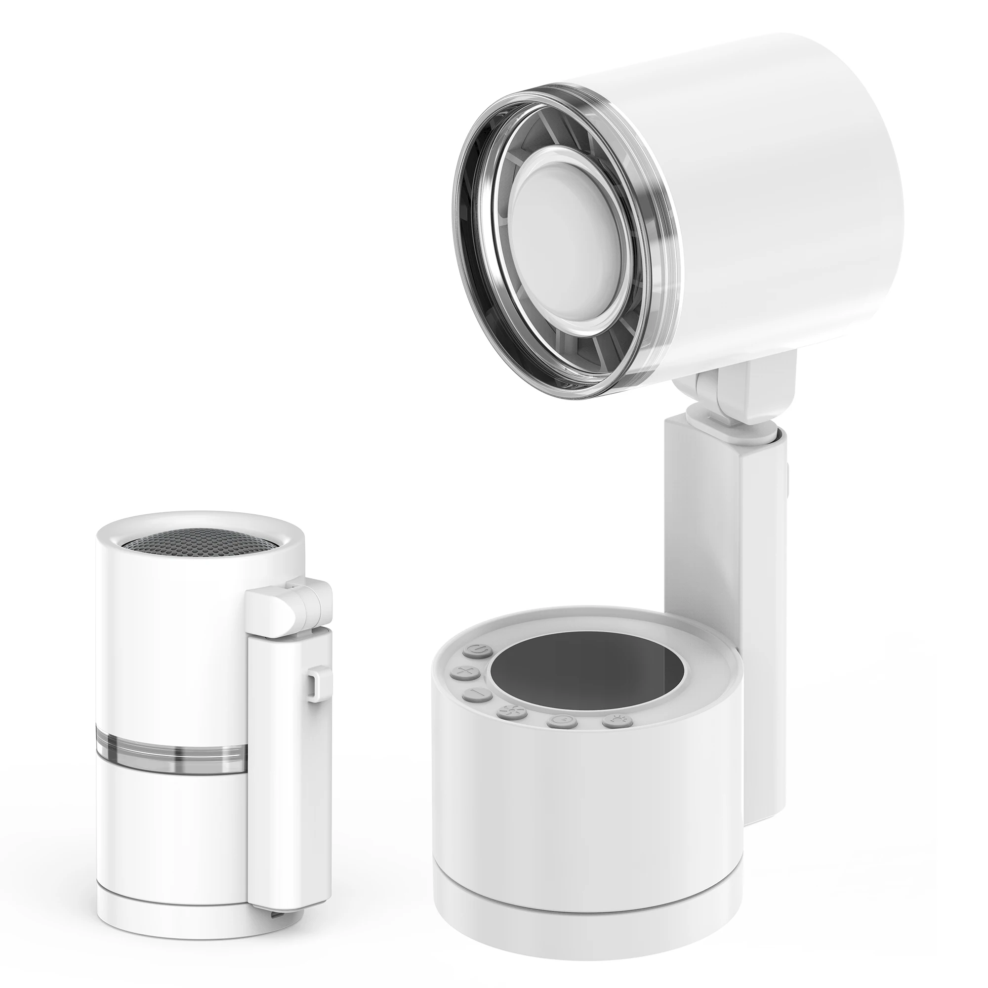 

Портативный вентилятор - вентилятор на батарейках - 100 скоростей - светодиодная подсветка - настольные вентиляторы для улицы, кемпинга, палаток, путешествий, спальни, автодомов и круизных лайнеров.