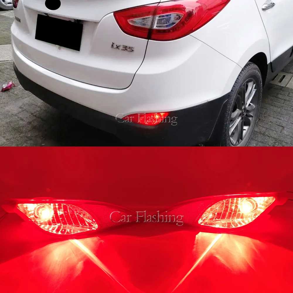 Rear Bumper Brake Light Tail Light Stop Lamp Car Fog Light With BUlb 92405-2Z300 For Hyundai IX35 2010 2011 2012 2013 2014 2015