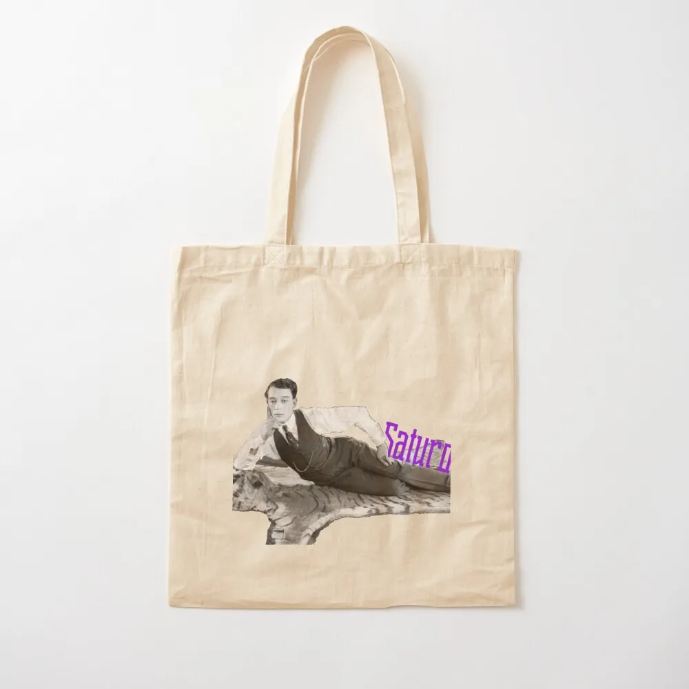 

Buster for every day of the week Saturday Tote Bag reusable shopping bags Shopping bags the tote bag