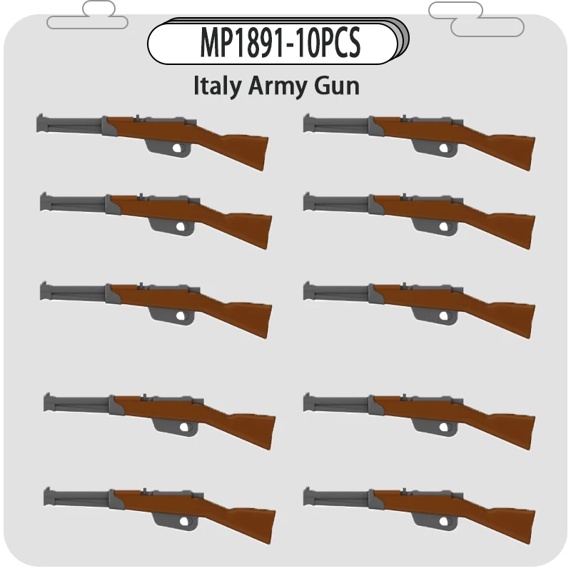 WW2 Militaire Accessoires Bouwstenen US Ranger Italië Duitse Britse Leger Soldaat Figuren Gun Helm Bakstenen Verjaardagscadeautjes