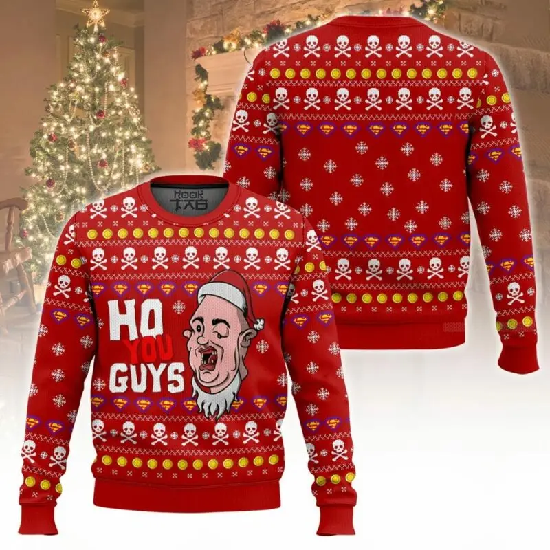 Ho You Guys The Groonies Ugly Christmas Sweater Funny Holiday Party Pullover Novelty Plus Size Sweater for Men Xmas Gift 2026