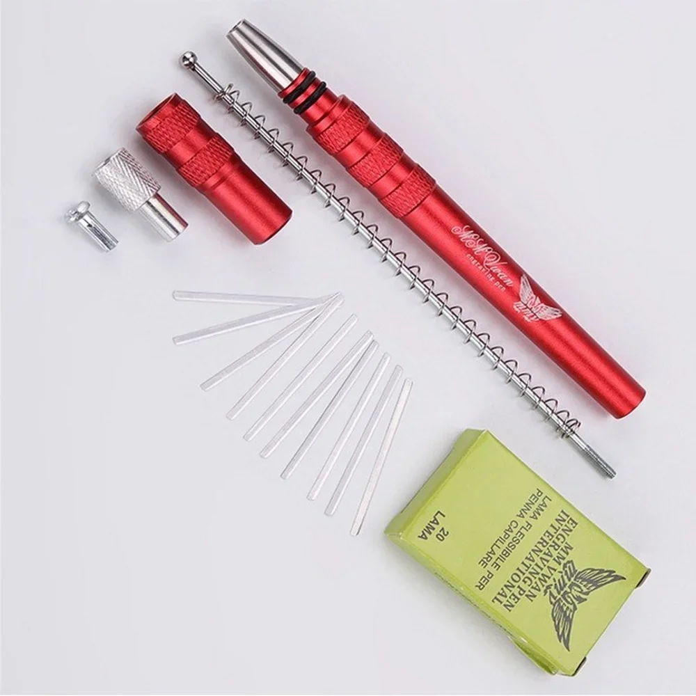 Hair Engraving Pen Hair Scissors Tattoo Style  Beard Trimmer Mustache Shaving Back Head Hair Carving Salon Styling Tool