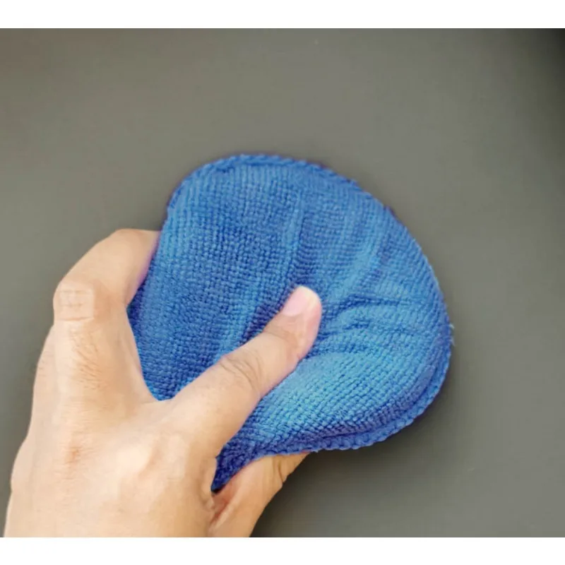 10 Pcs Microfiber Wax Towel Ultra-Soft Polishing Waxing Pocket Cars Wax Foam Sponge Remove Wax Auto Care Polish Foam Sponge image 6