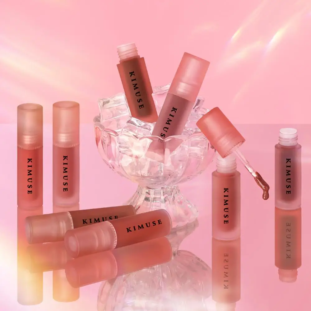 13 Kleur Water Mist Lip Glazuur Fluwelen Matte Spiegel Water Natuurlijke Langdurige Waterdichte Geen Antiaanbaklaag Cup Lipgloss lip Make TSLM1