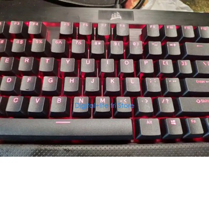 

E06D 104 Backlit PBT Double Shot Keycap for Corsair K70 K65 K95 Mechanical Keyboard