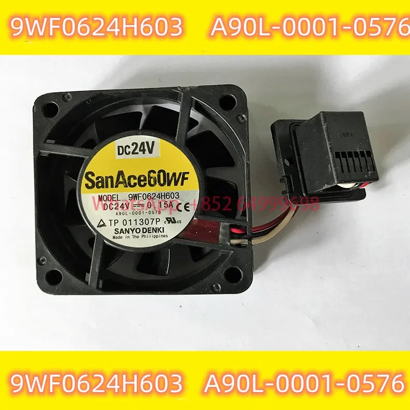 

9WF0624H603 A90L-0001-0576 24V original SANYO fan with special plug