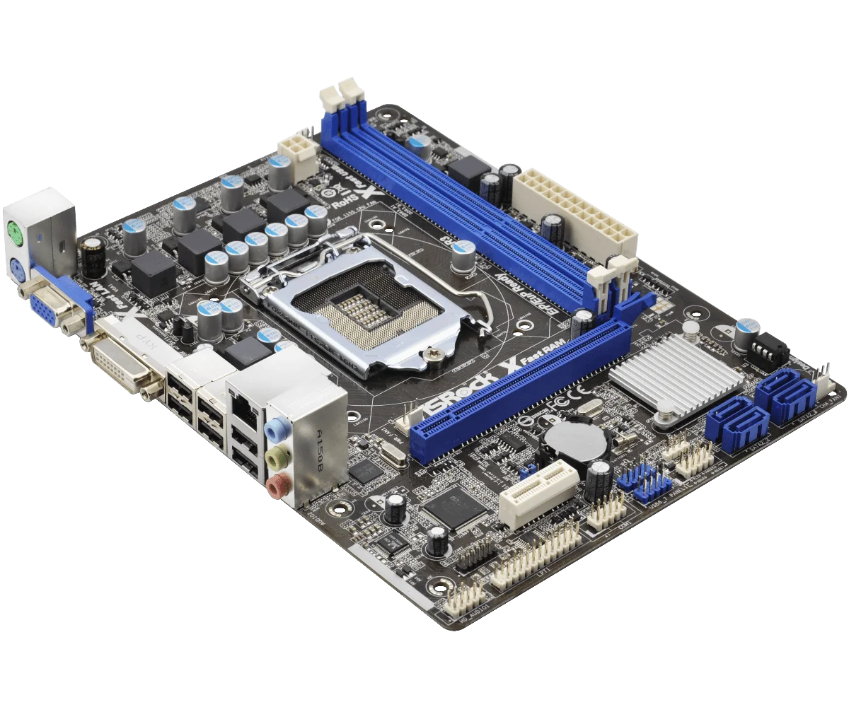 ASRock H71M-DGS LGA 1155 Motherboard Intel H61 DDR3 16GB supporti5-3450 i3-2100 i3-3240 i5-3475S cpu Xeon E3-1230 cpu Micro ATX