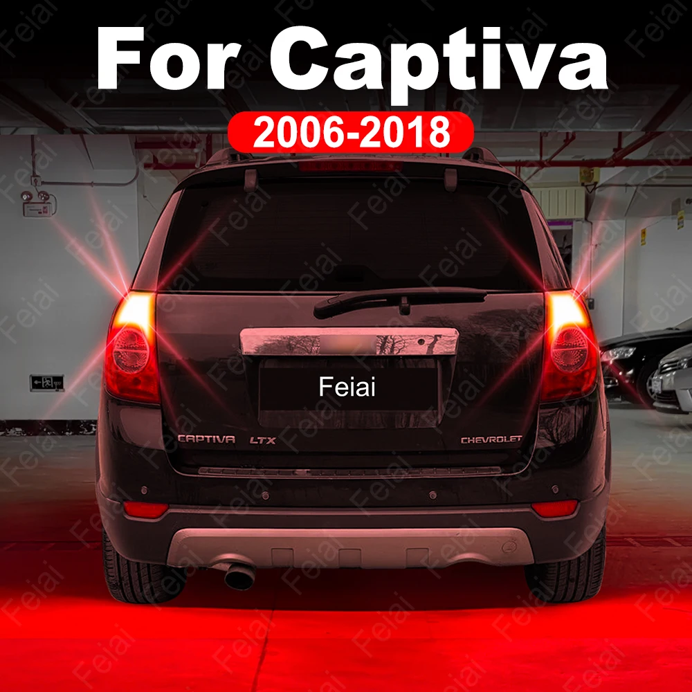 

For Chevrolet Captiva LED Brake Light Bulb Captiva Accessories Super Bright LED Strobe Stop Light 2006-2010 2011 2012 2013-2018
