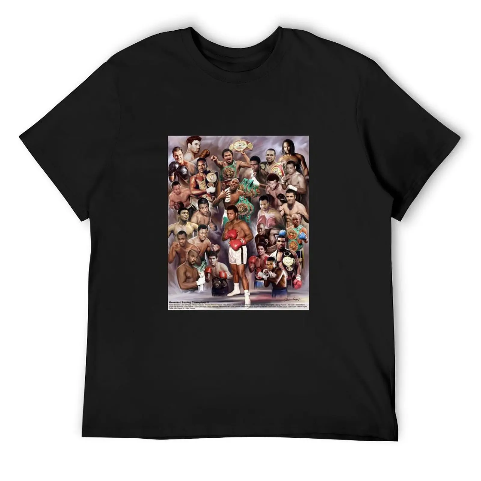 

Boxing Greats T-Shirt tops funny gifts customs design your own hippie clothes designer t shirt men