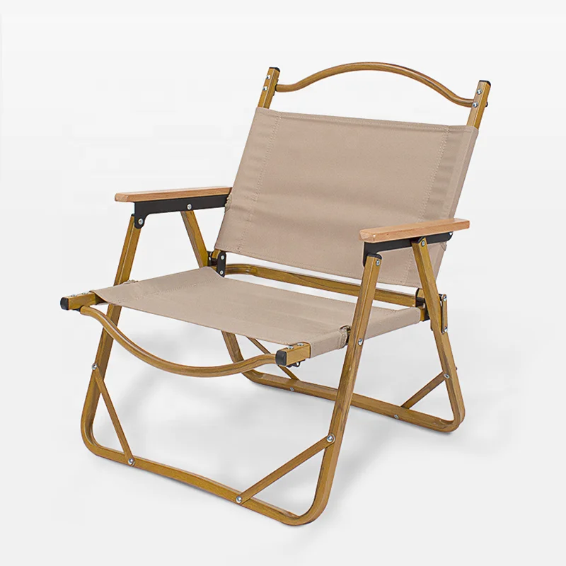 Factory Dropshopping Kingmax Outdoor Portable Kermit Picnic Chair Foldable Beach Chair Folding Camping Chair For Adults